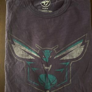 Charlotte Hornets t-shirt.  Short sleeve.  Like new.